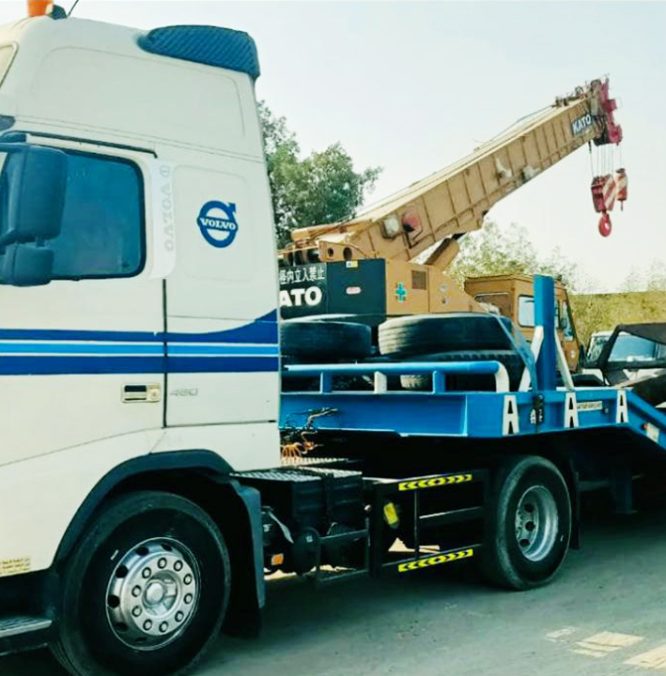 Lowbed Trailers for Rental